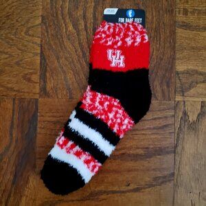 BNWT For Bare Feet NCAA Unisex Cozy Soft Sleep Socks, Ankle Length Lounge (OS)